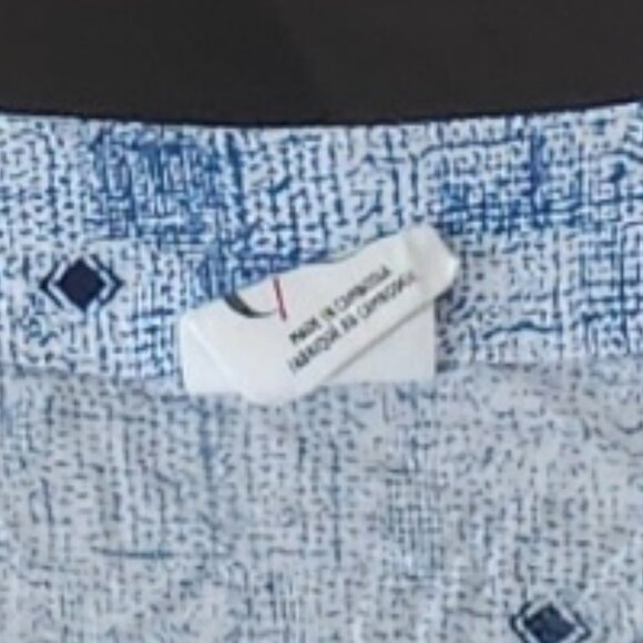 K24 Lovely soft & airy D/C Jeans Blouse Silver snap buttons 1/2 way down & cuffs - Picture 5 of 6